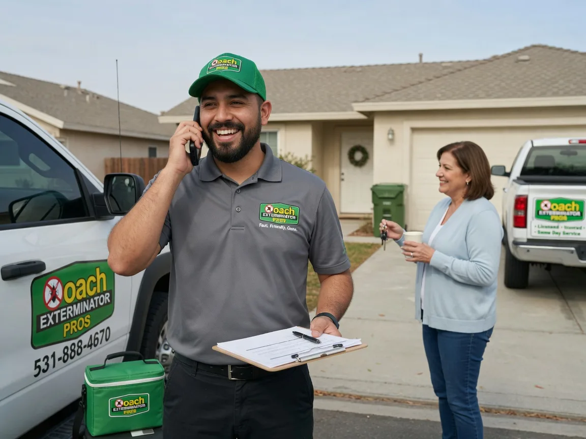 Pest Control Roach Exterminator Tekoa, WA FAQs